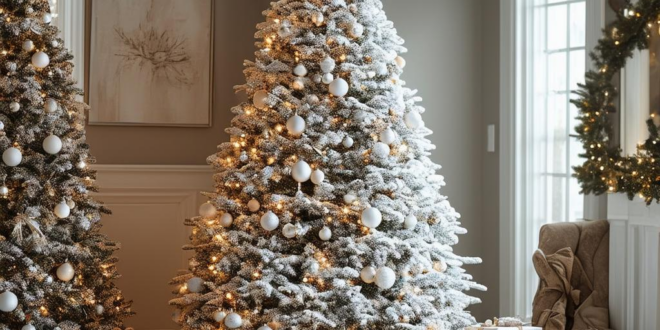 Deck the Halls with These 39 Stunning White Christmas Tree Decorations!