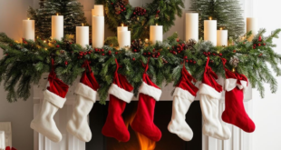 Deck the Halls: 40+ Festive Farmhouse Christmas Mantel Decor Ideas to Transform Your Home