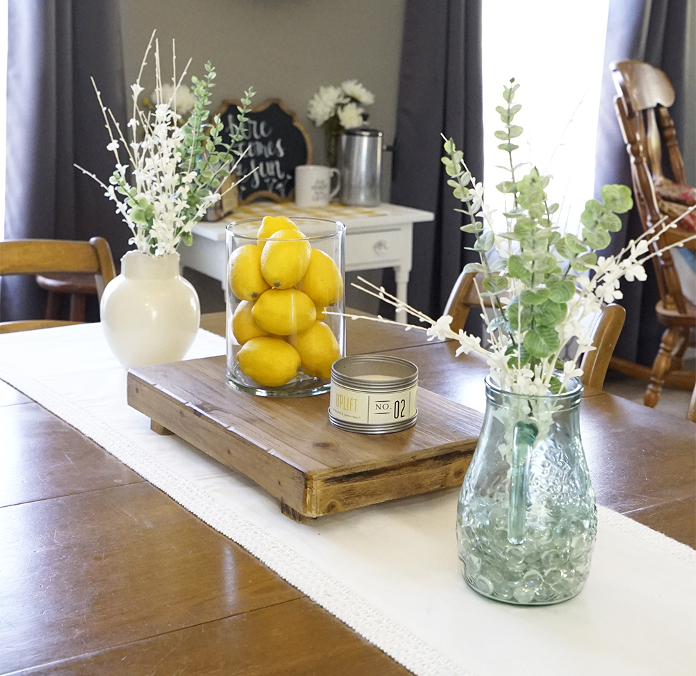 Spring decor - kitchen table