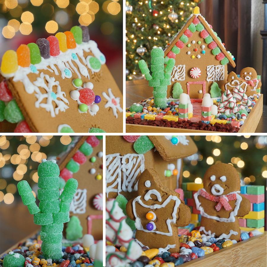 Gingerbread house on the weekend