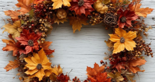 Transform Your Front Door with a Cozy Fall Hanging for Less Than $11!