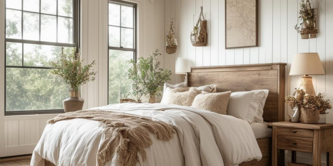 Create Your Dreamy Sleeping Space with These 40+ Farmhouse Bedroom Ideas!