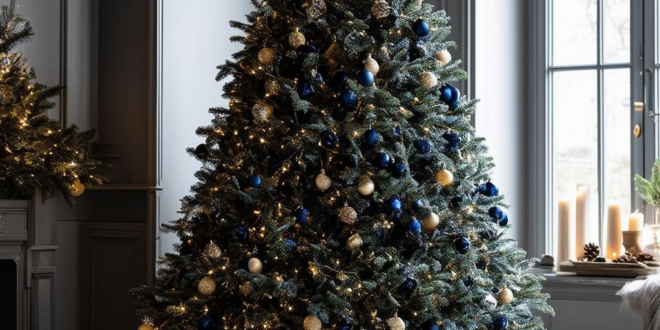 Get Festive with These 25 Stylish Black Christmas Tree Decorations!