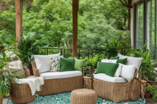 Revamp Your Outdoor Space with These 39 Stunning Painted Concrete Porch Ideas