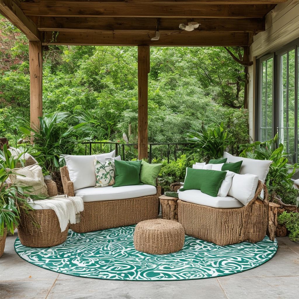 Revamp Your Outdoor Space with These 39 Stunning Painted Concrete Porch Ideas