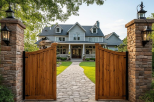 Welcome Home: 22 Cozy Farmhouse Driveway Entrance Ideas to Inspire You