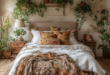 Embrace Boho Chic: 40 Farmhouse Bedroom Ideas for a Touch of Pastoral Charm!