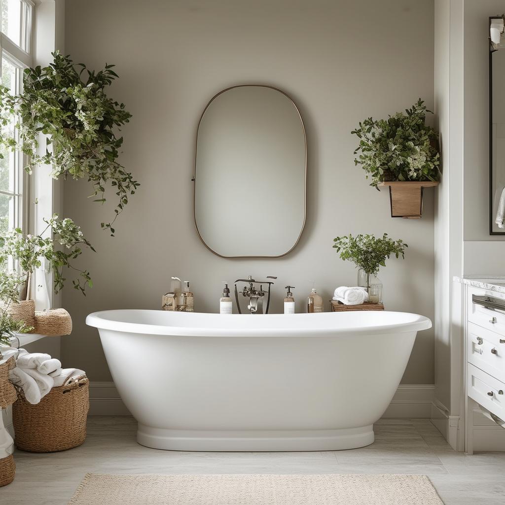 Transform Your Bathroom with These 34 Serene and Timeless Paint Colors