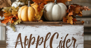 Get Crafty this Fall: Create Stunning Stacked Signs with 2×4’s!