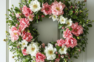 Get Inspired: Over 30 Stunning Spring Wreath Designs for Your Front Door!