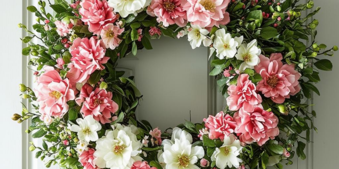Get Inspired: Over 30 Stunning Spring Wreath Designs for Your Front Door!