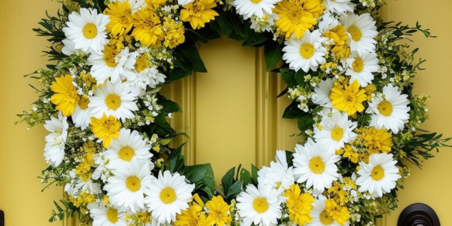 Get Inspired: 32 Stunning Summer Wreath Ideas to Elevate Your Front Door Decor