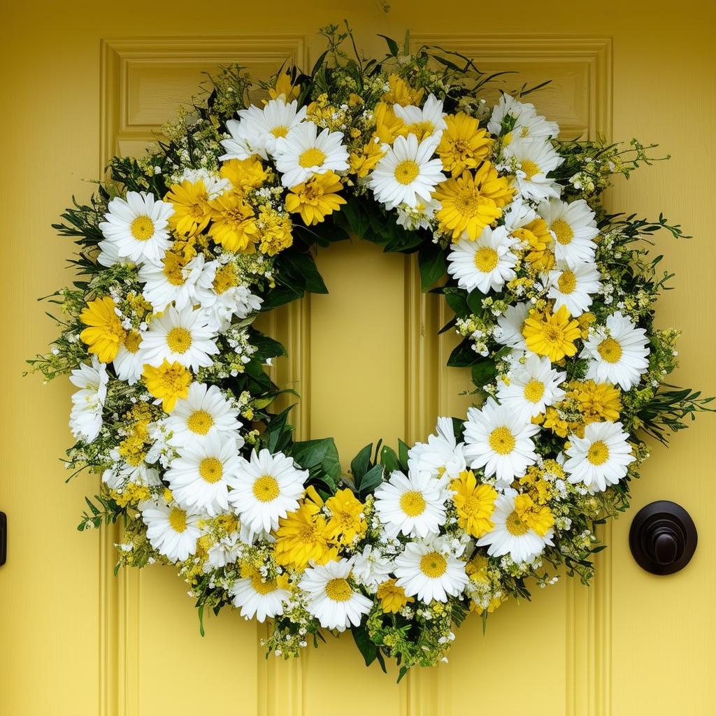 Get Inspired: 32 Stunning Summer Wreath Ideas to Elevate Your Front Door Decor