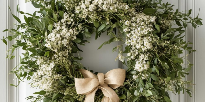 Transform Your Home with These Stunning Rustic Farmhouse Wreath Ideas!