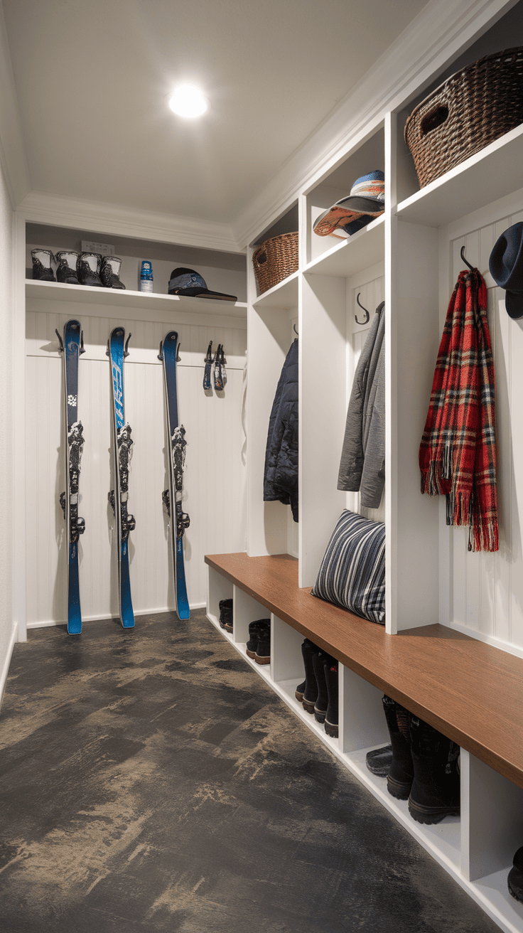 Get Inspired: 10 Chic Mudrooms with Ski Storage Solutions