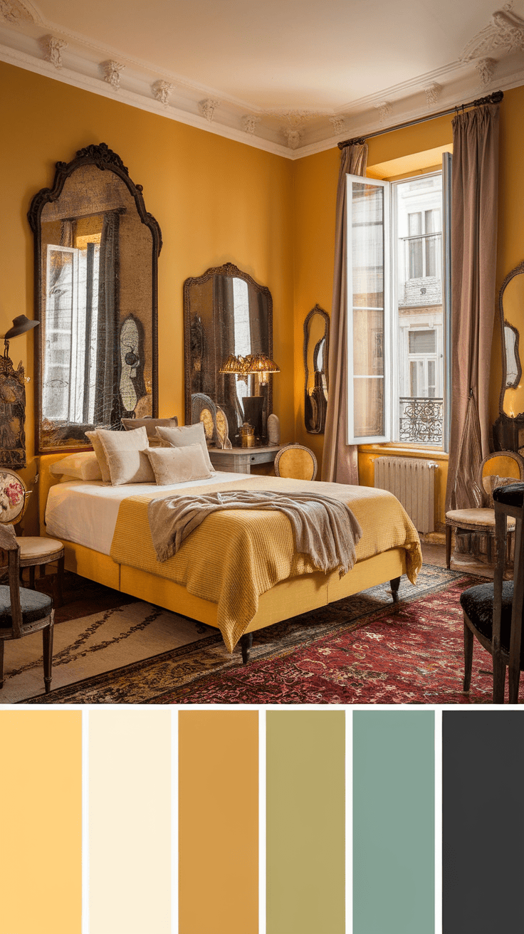 Transform Your Bedroom with These 10 Enchanting Yellow French Country Ideas