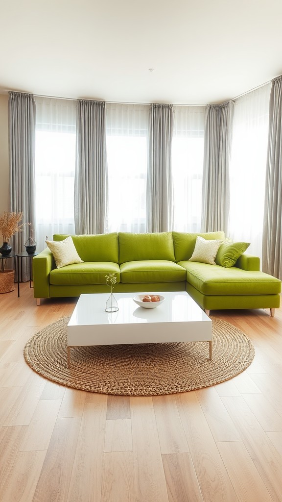 Transform Your Space with These 20 Stunning Green Couch Living Room Ideas!