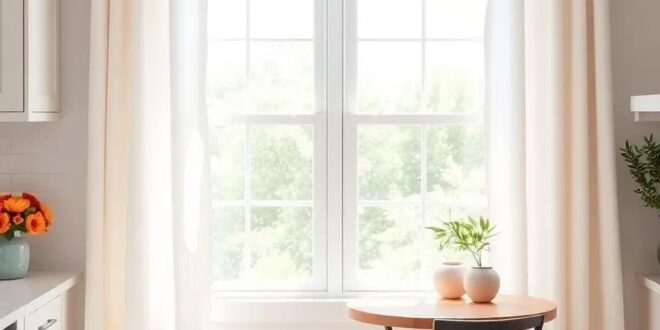 Enhance Your Farmhouse Kitchen: The Perfect Curtains for Every Window Style