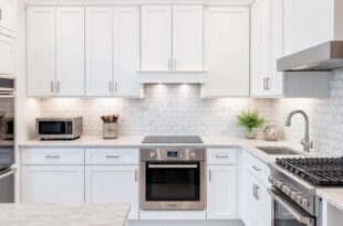 Elevate Your Home: The Timeless Appeal of White Kitchen Cabinets with Gray Granite