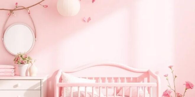 Whimsical Wonders: Embracing Rose Pink in Girls’ Nurseries