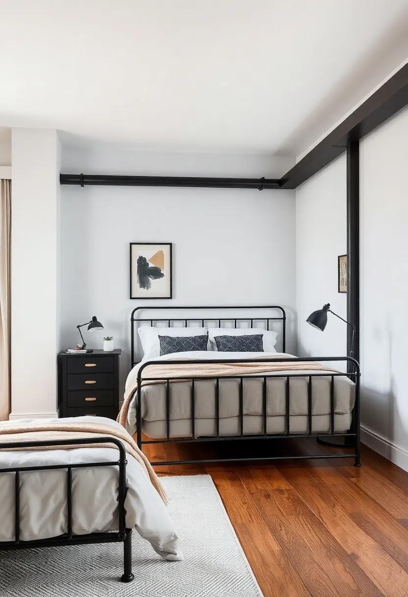 Embracing Industrial Chic: The Allure of Metal Furniture in Bedroom Design