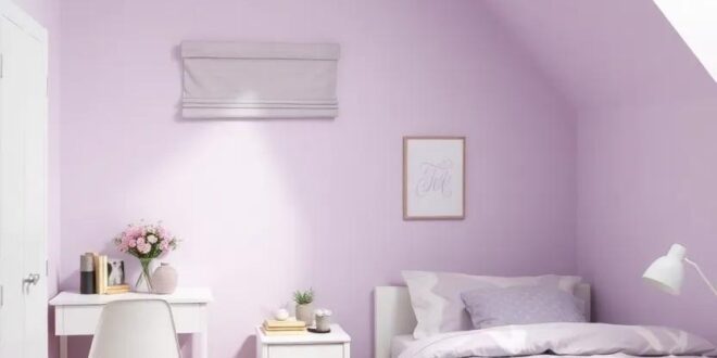 Transforming Teen Spaces: Lavender and Grey Girls’ Room Ideas