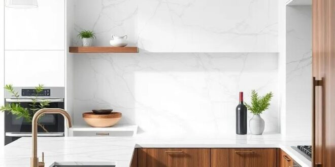 Transform Your Culinary Space: The Allure of Modern Kitchens with Marble Countertops