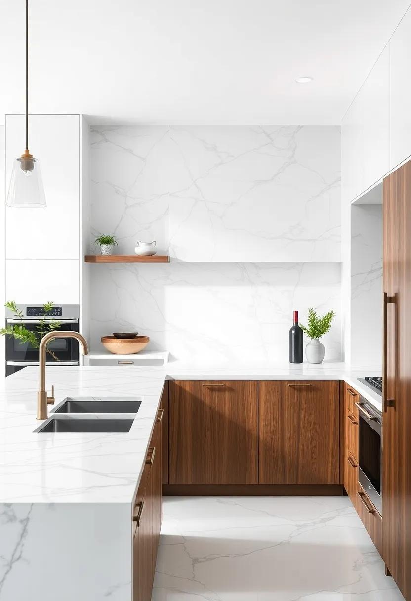 Transform Your Culinary Space: The Allure of Modern Kitchens with Marble Countertops