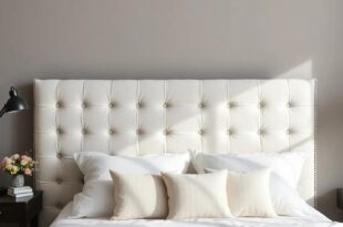 Transform Your Space: Creative Bedroom Decor Ideas Featuring a Tufted Headboard