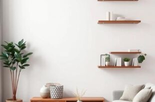 Maximize Your Space: Stylish Floating Shelves for Small Living Rooms