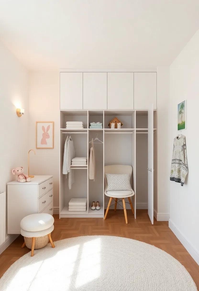 Maximizing Space: Girls Nursery Ideas with Built-In Closets