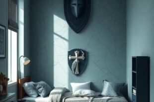 Transforming Spaces: A Knight-Themed Room for Teen Boys