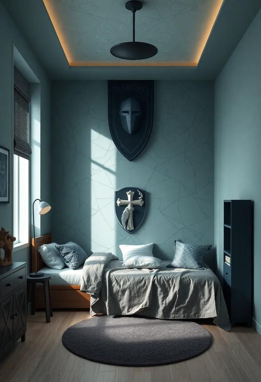 Transforming Spaces: A Knight-Themed Room for Teen Boys