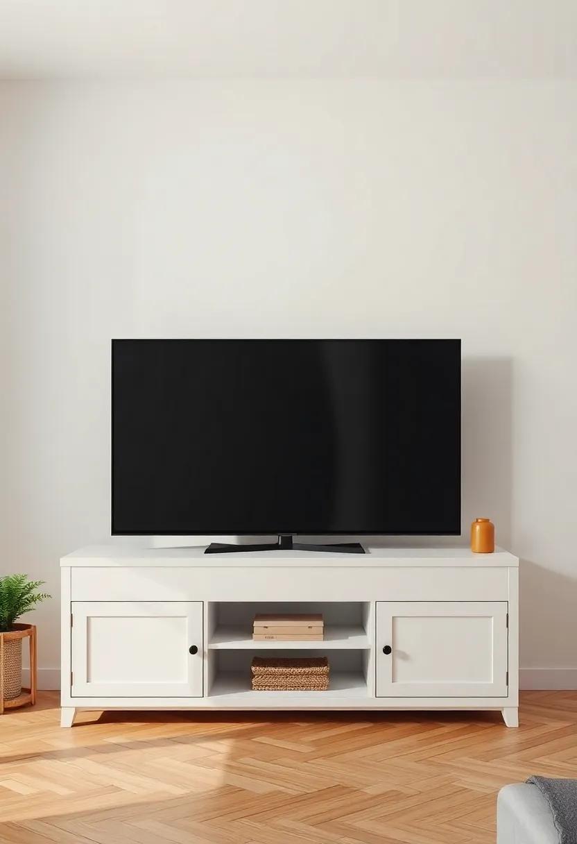 Maximize Your Living Room Style: Discover the Perfect TV Unit with Ample Storage