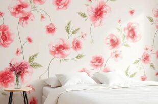 Blooming Inspirations: Transform Your Space with Floral Bedroom Wallpaper Ideas