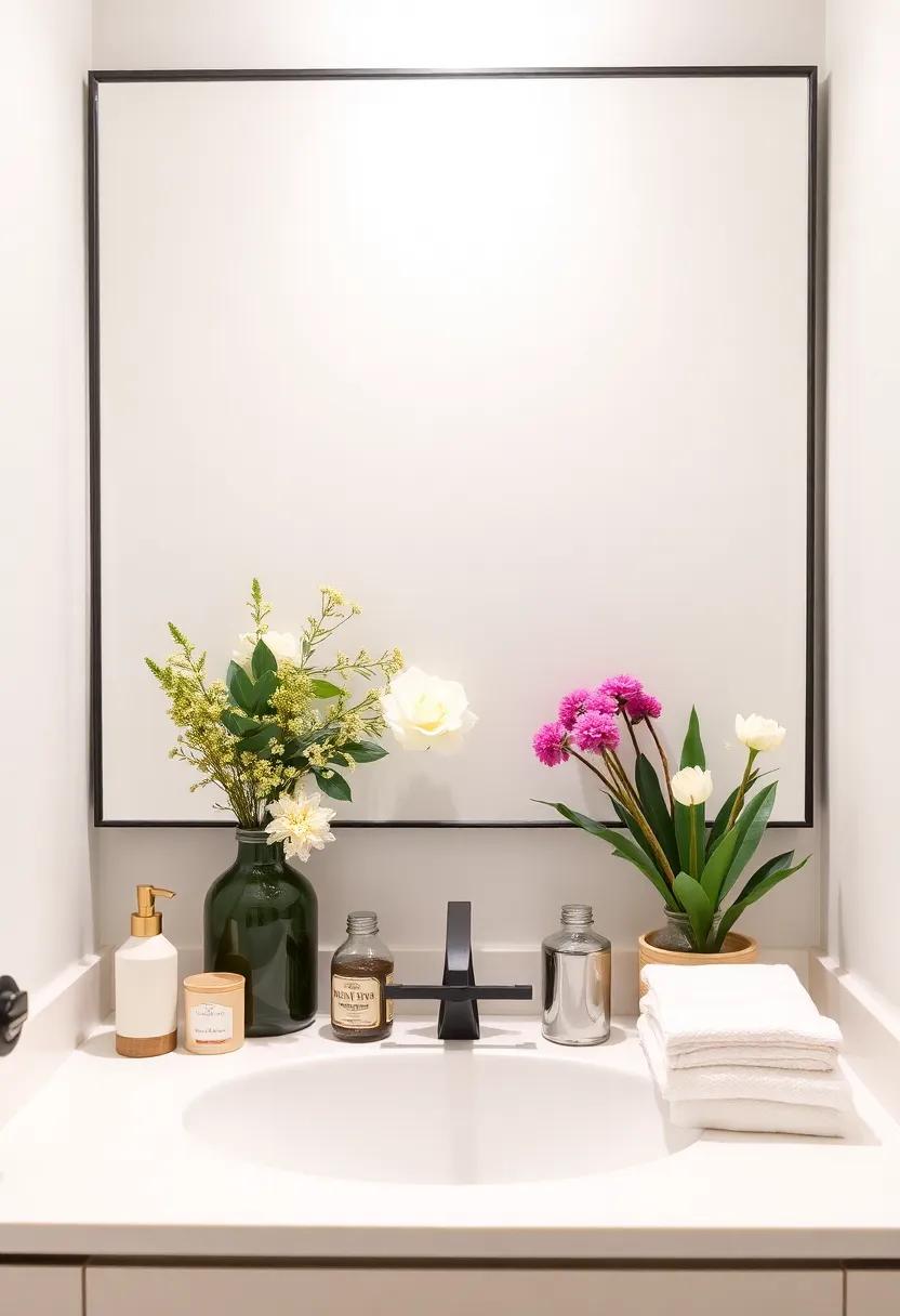 Artful displays: Turning Bathroom Essentials into Beautiful Arrangements