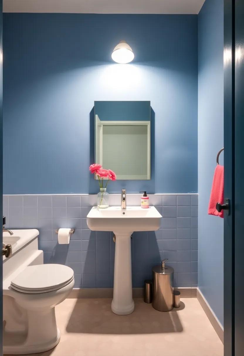 Colorful Accents: Bold Touches that Highlight Your Bathroom's Character