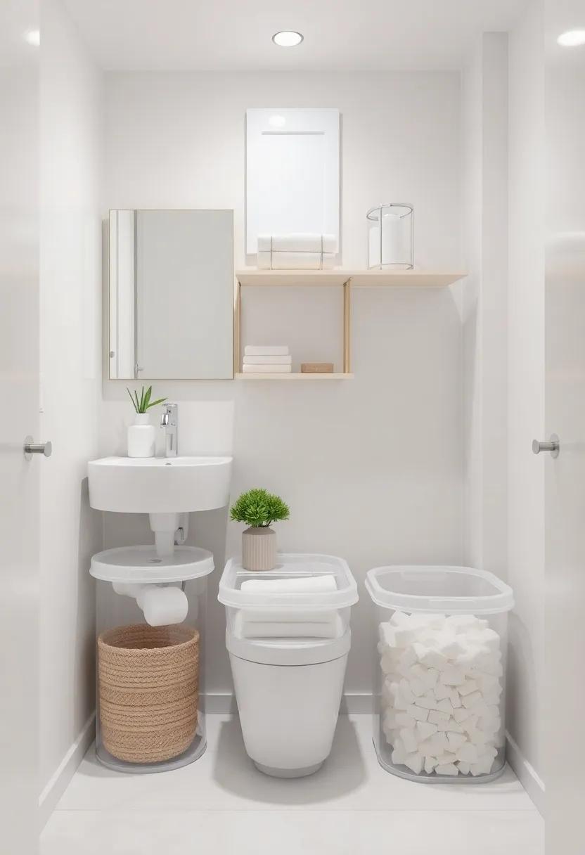 Clear Storage ‌Containers for ⁣Visibility ⁤and Decluttering Small Spaces