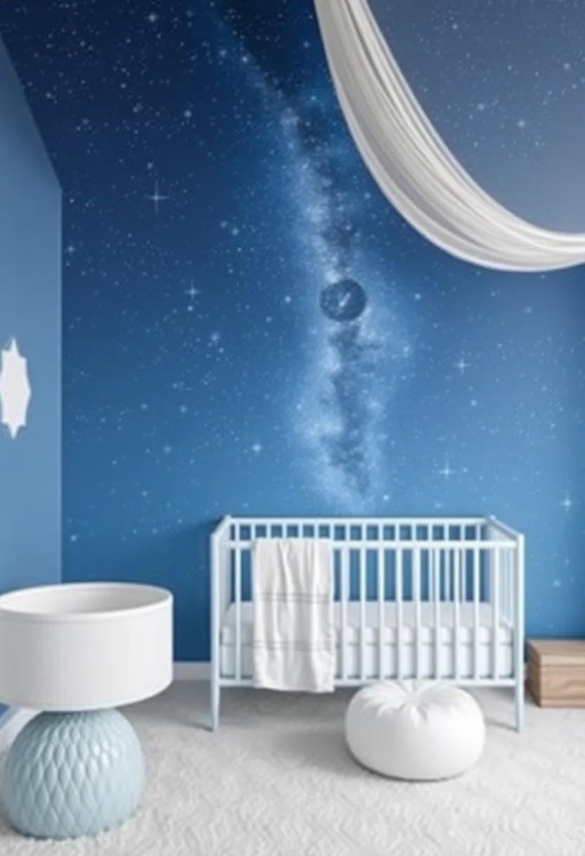 Serene Night Sky Murals⁤ Adding Magic to the Walls