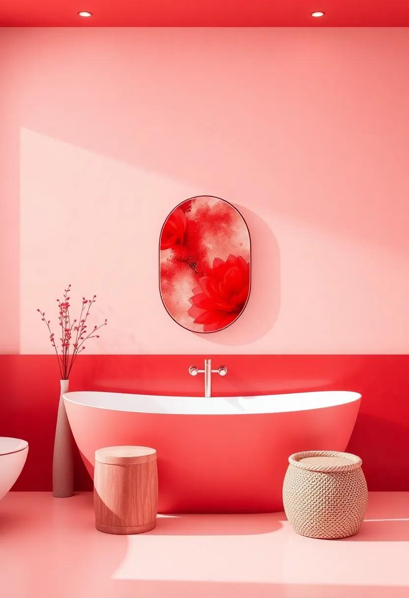 Visionary Red Inspirations ‌from Around⁤ the World for ‍Your bathroom Renovation