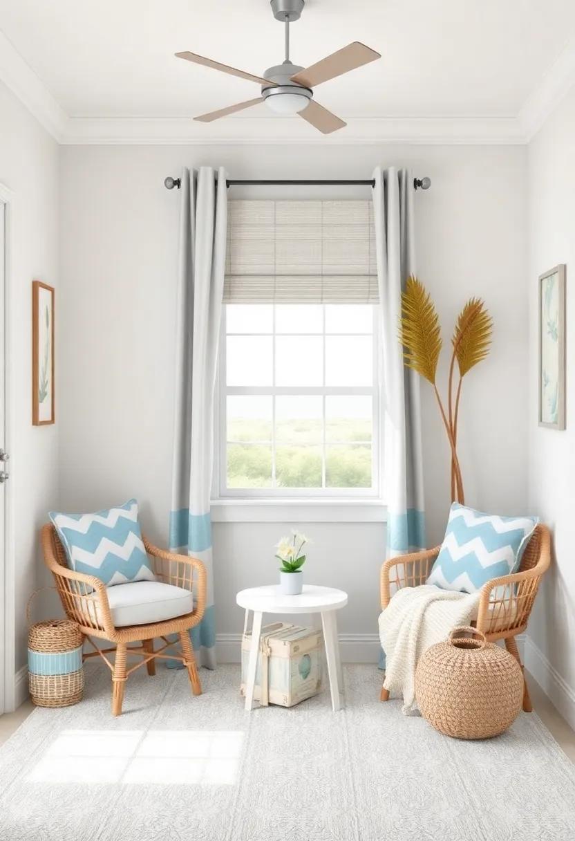 Creating an Inviting Reading Nook with ⁤a ⁣Coastal⁣ Flair