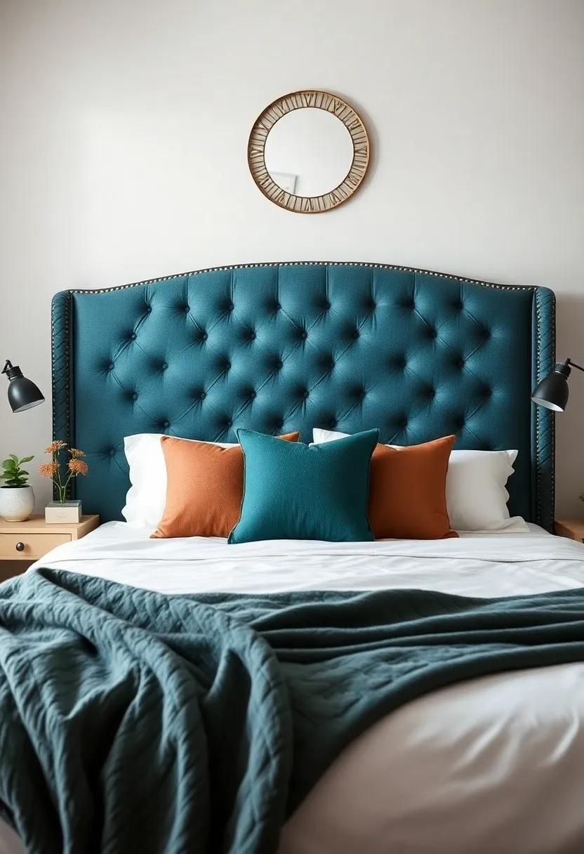 Vintage accents That Pair Beautifully With​ A Modern Headboard