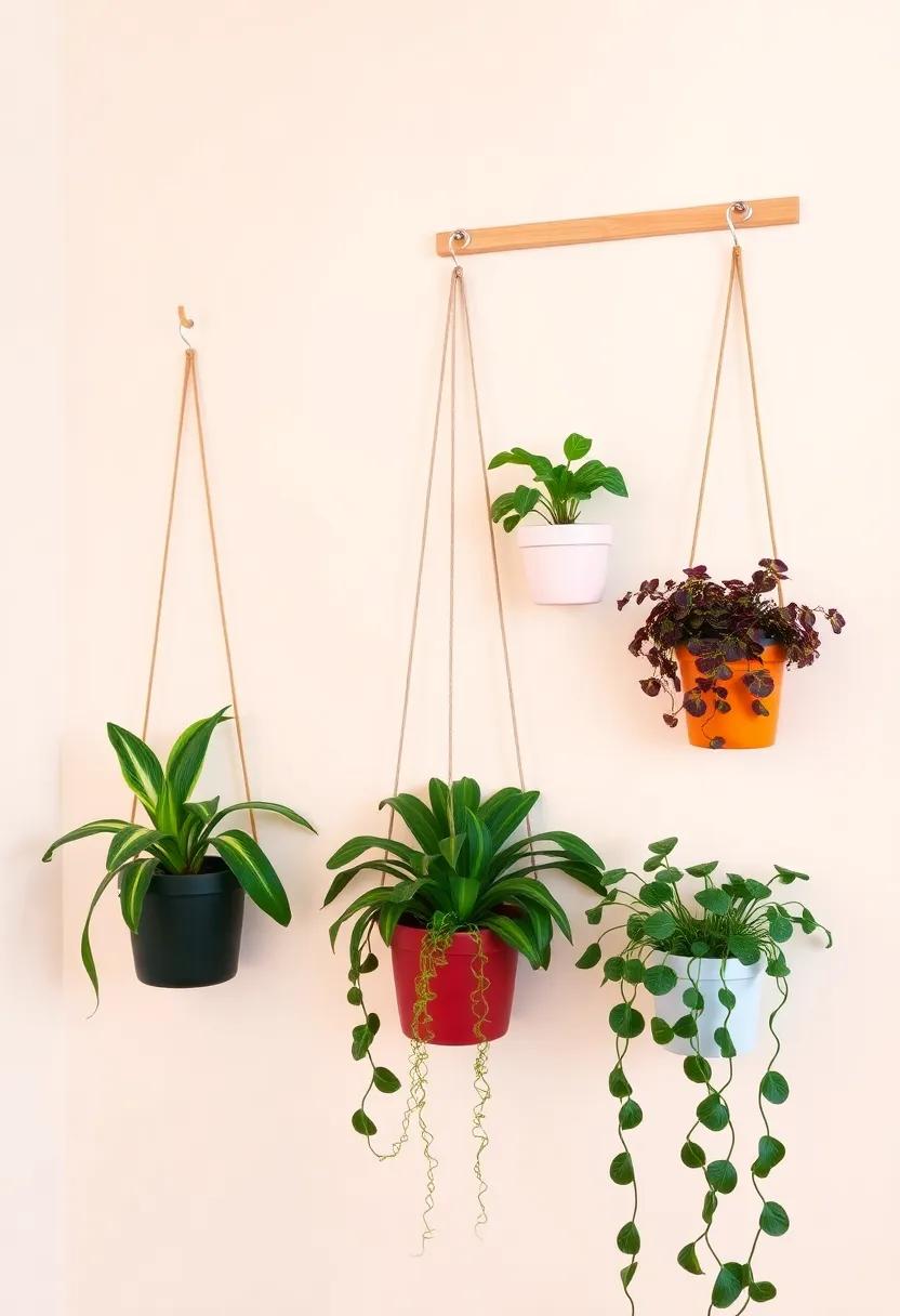 Colorful ⁣Plant Hangers:⁣ Vibrant ⁢Options to Brighten Up Your Walls