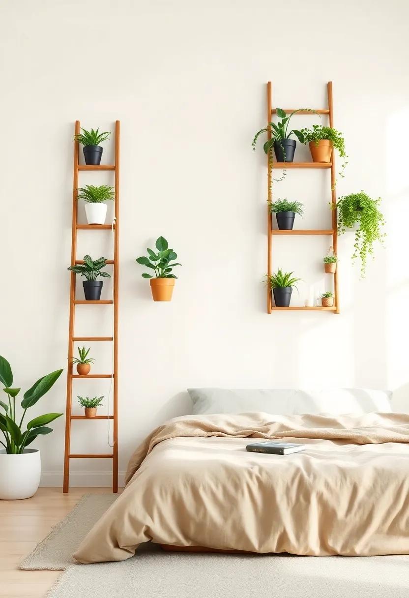 Plant Ladder Displays: Chic Furniture Solutions for vertical Decor