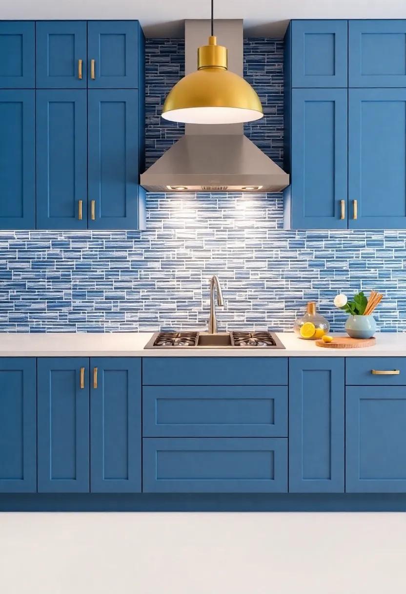 Functional Decor: Lighting ​Solutions to Highlight Blue Cabinetry