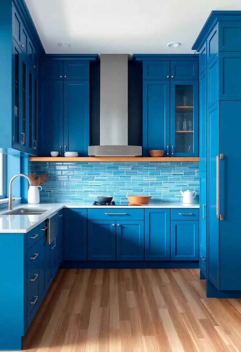 navigating Trends: The Future of Blue Cabinets in Kitchen Design