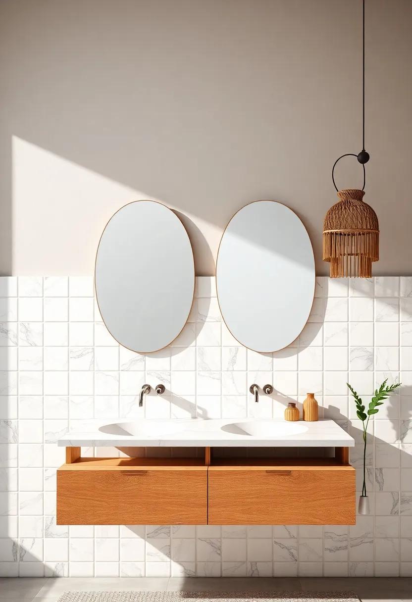 Mirrors That Reflect ⁢Your Boho bathroom Vision