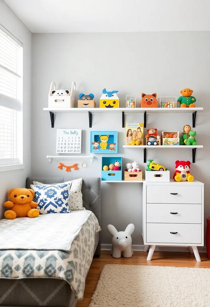 Innovative Use⁢ of Wall Space‍ for ⁤Maximizing‌ Toy‌ Storage in Compact Rooms