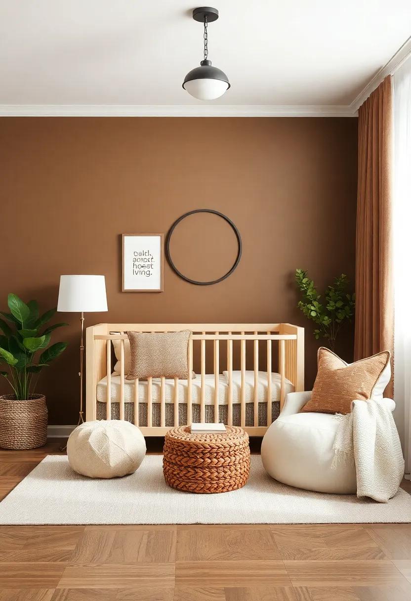 Balancing​ Design elements: Building Harmony in Brown and Cream Settings