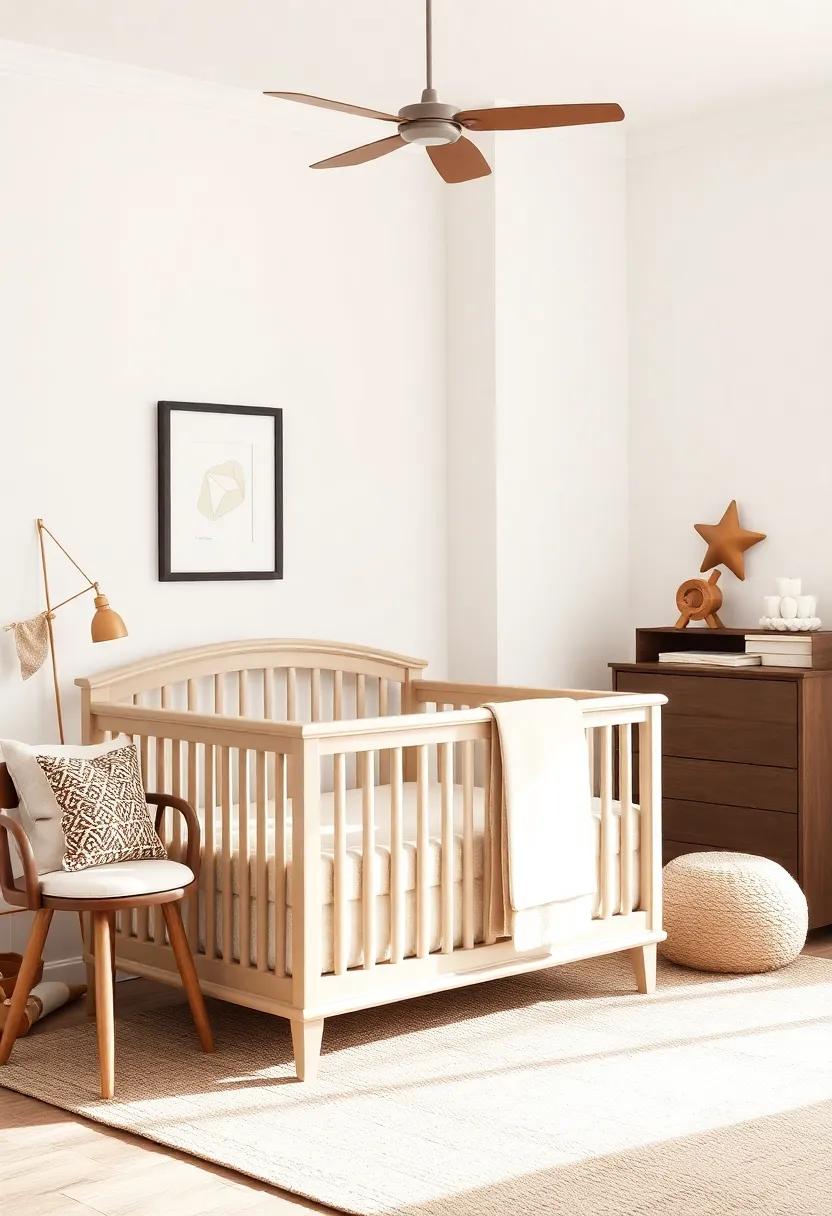 Capturing ⁣the Essence of ‌comfort in Brown and ⁢Cream Nursery⁢ Furniture